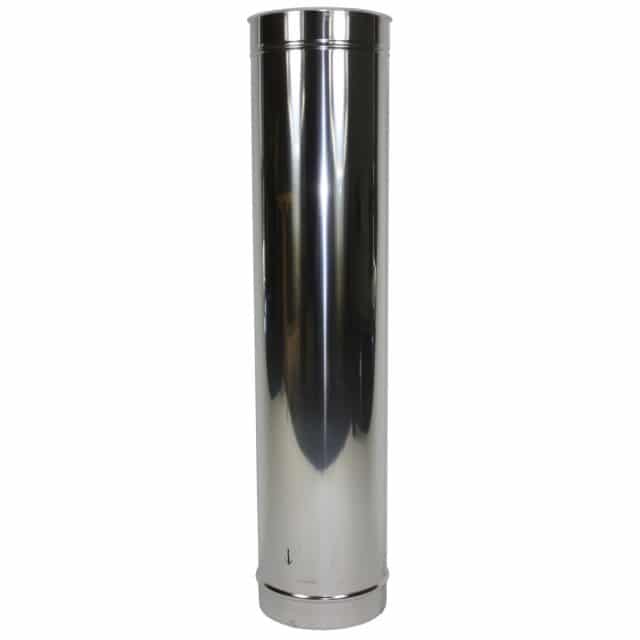 Dubbelwandige pijp 100 cm