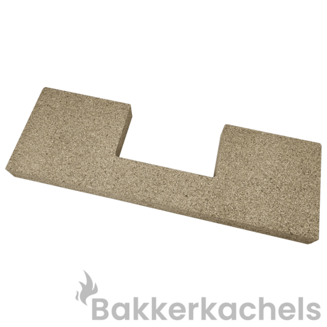 Duroflame brandplaat onderkant vermiculite Abel en Jurre